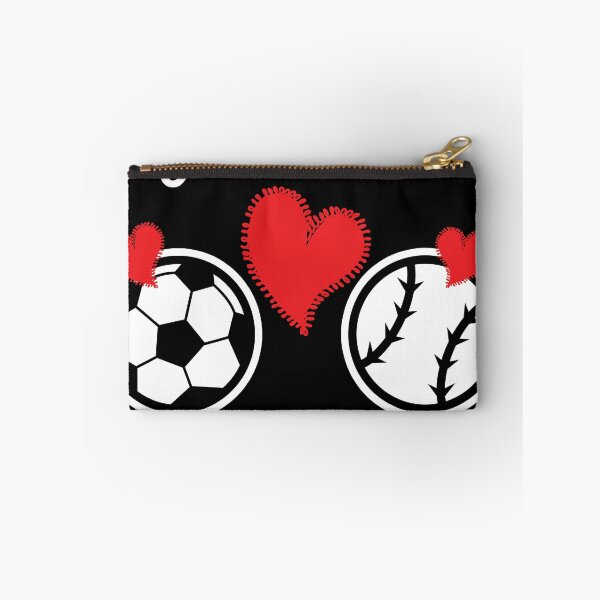 Item preview, Soccer Baseball Heart design, Sports gift, Baseball, Soccer design designed and sold by Lisbob.
