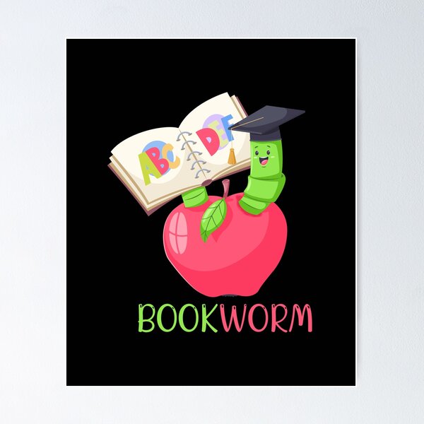 Artikelvorschau, Funny Bookworm Lehrer | Geschenk | entworfen und verkauft von ShirtStar0815.