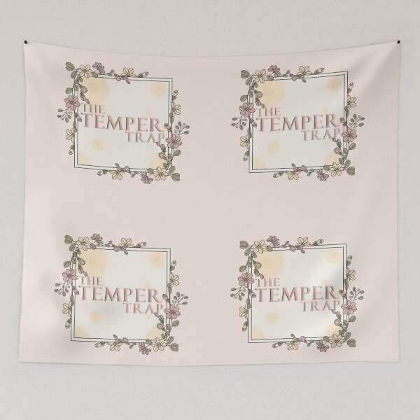 Item preview, The Temper Trap Floral art designed and sold by Chookosaurus.