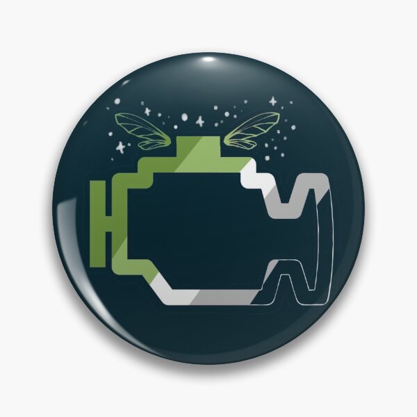 Transmission Folklore Aromantic Pride Logo Pin