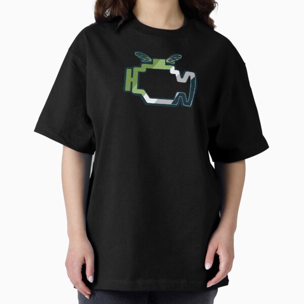 Transmission Folklore Aromantic Pride Logo Oversized T-Shirt
