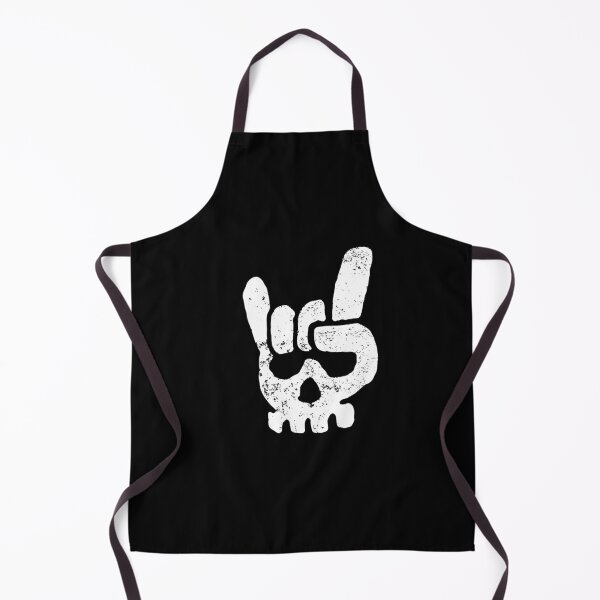 Item preview, Devil Horns Skull - White designed and sold by RedFirecracker.