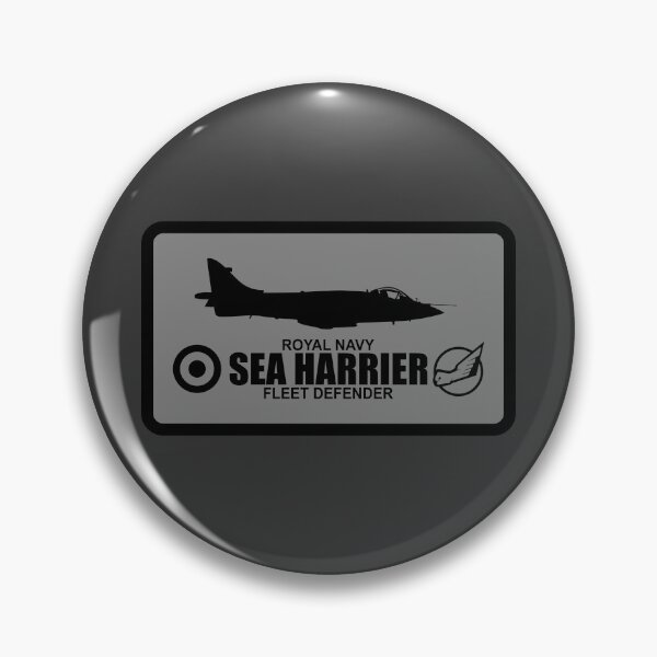 Item preview, Royal Navy Sea Harrier 899 Naval Air Squadron Patch designed and sold by StrongVlad.