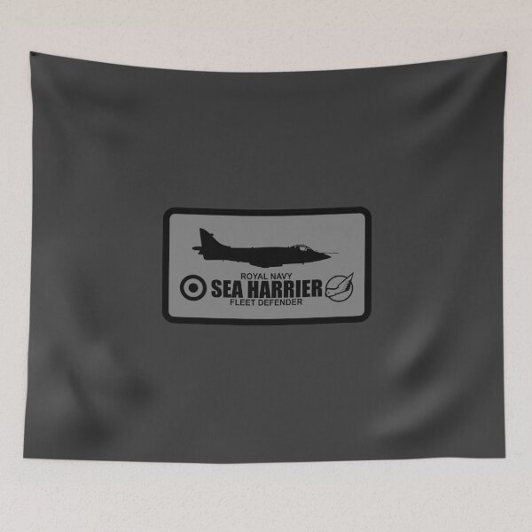 Item preview, Royal Navy Sea Harrier 899 Naval Air Squadron Patch designed and sold by StrongVlad.