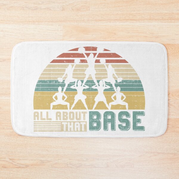 Item preview, All About That Base Cheerleading design, Cheer gift, Cheerle product designed and sold by Lisbob.
