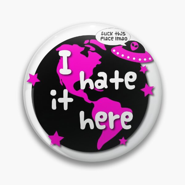 Item preview, i hate it here.  designed and sold by arwen1.