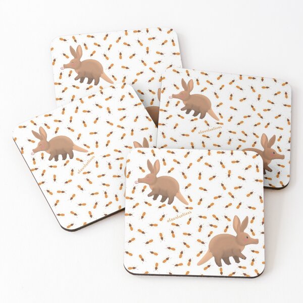 Item preview, Aardvark and Termites Pattern designed and sold by Alawstrations.
