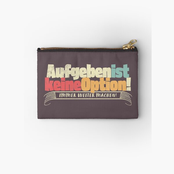 Item preview, Giving up is not an option! in German | Winner Success Vintage designed and sold by wunderfamily.