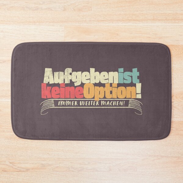 Item preview, Giving up is not an option! in German | Winner Success Vintage designed and sold by wunderfamily.
