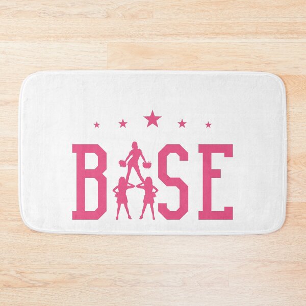 Item preview, All About That Base Cheerleading design, Cheer gift, Cheerle graphic designed and sold by Lisbob.