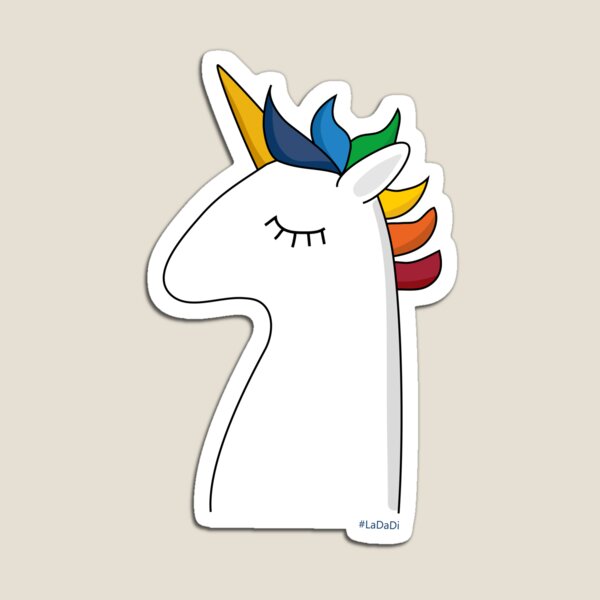 LaDaDi unicorn Magnet