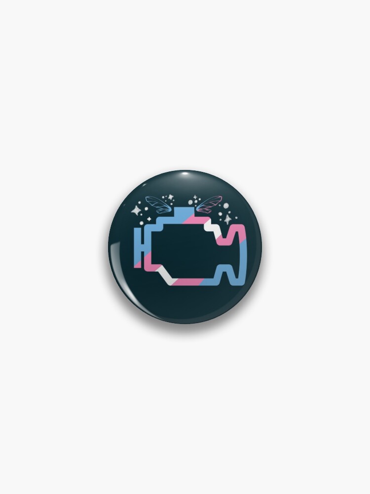 Thumbnail 1 of 3, Pin, Transmission Folklore Logo designed and sold by LavenderLem.