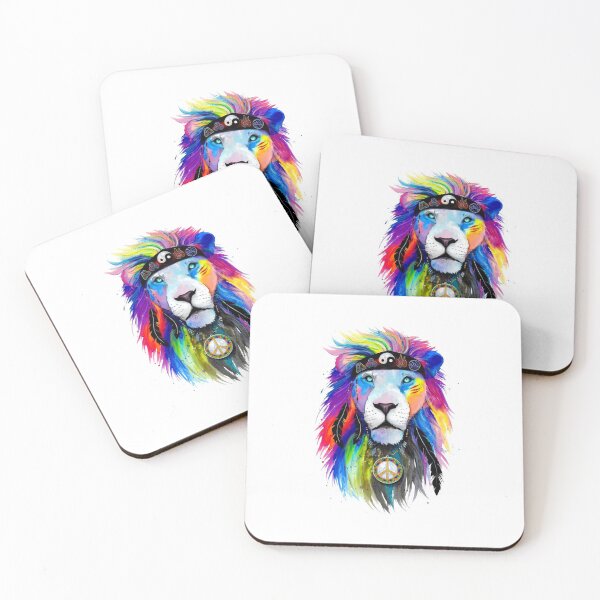 Item preview, Lion colorful designed and sold by TopDesignArt.