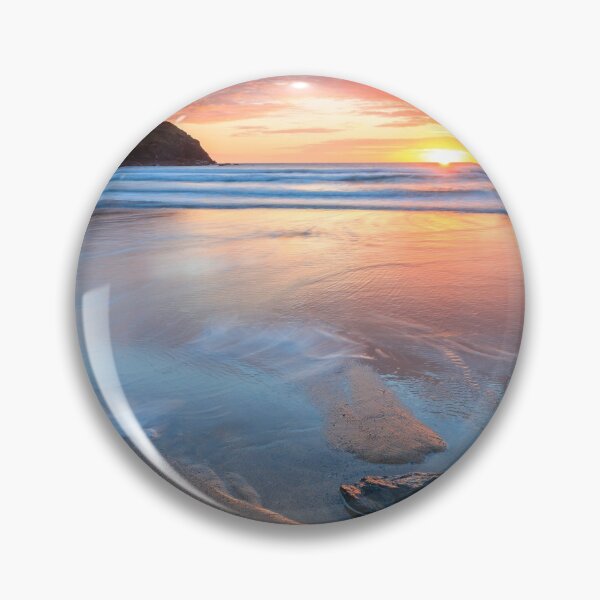 Item preview, Sunset and reflections (Poldhu Cove) designed and sold by bitm2007.