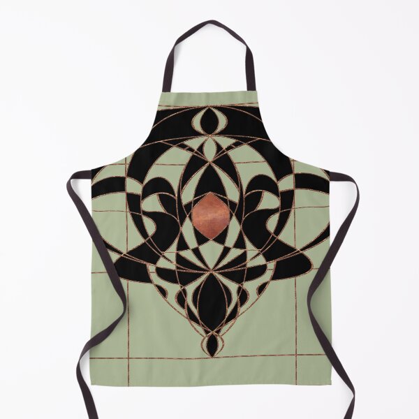 Aperçu de l'œuvre Art Nouveau Decadence Nostalgia Mint créée et vendue par Xarah.