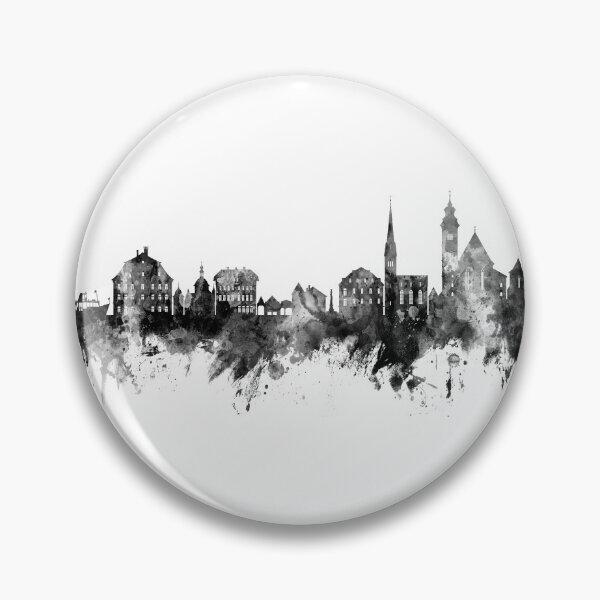Item preview, Hallstatt Austria Skyline designed and sold by ArtPrints.