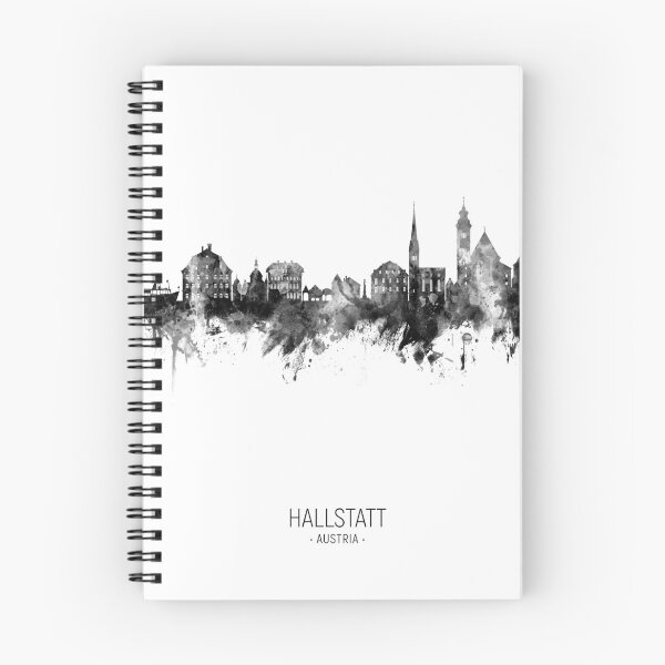 Item preview, Hallstatt Austria Skyline designed and sold by ArtPrints.