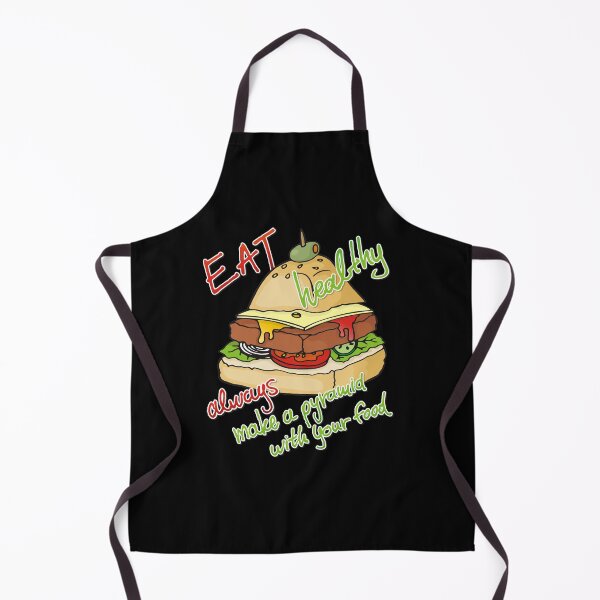 Item preview, Healthy Eating Burger Pyramid designed and sold by sifis.