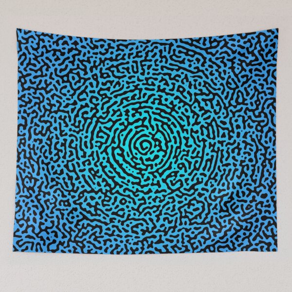 Item preview, Ice Labyrinth - Turing Pattern designed and sold by AmeliLure.