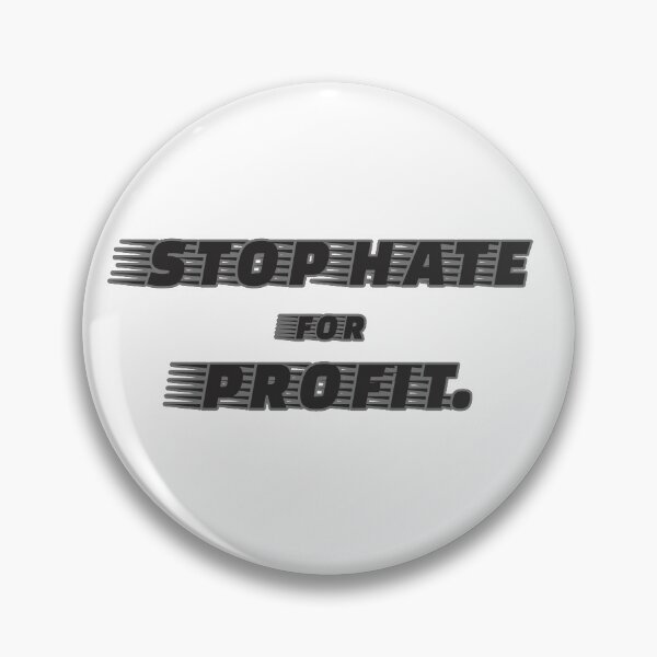 Item preview, Stop hate for Profit. designed and sold by NiB-Tshirts.