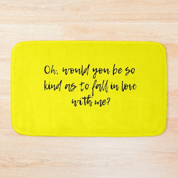 Item preview, 'Would You Be So Kind' Dodie Clark Yellow designed and sold by artsydoodles.