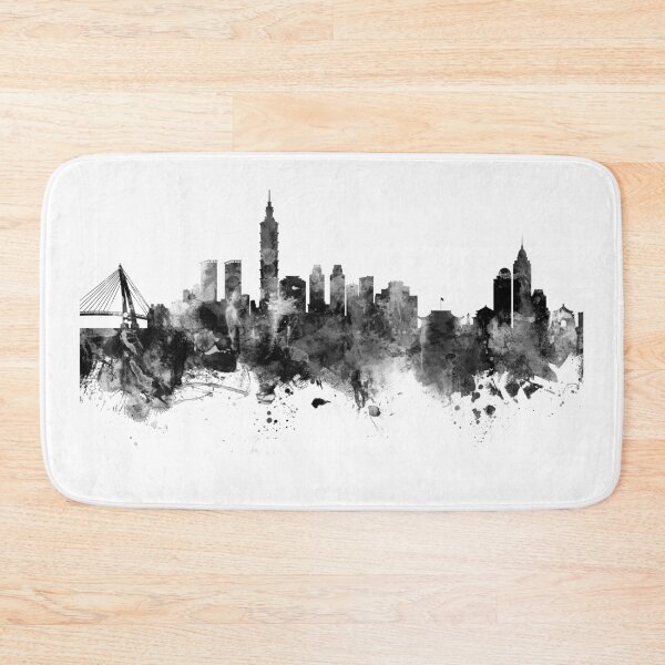 Item preview, Taipei Taiwan Skyline designed and sold by ArtPrints.