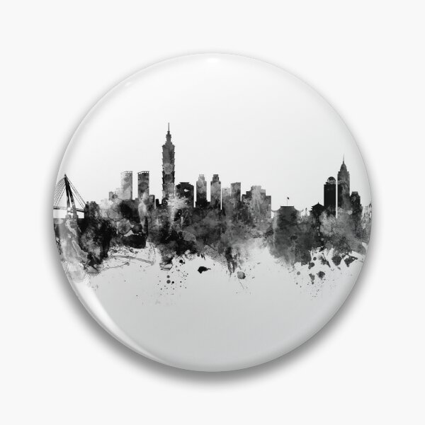 Item preview, Taipei Taiwan Skyline designed and sold by ArtPrints.
