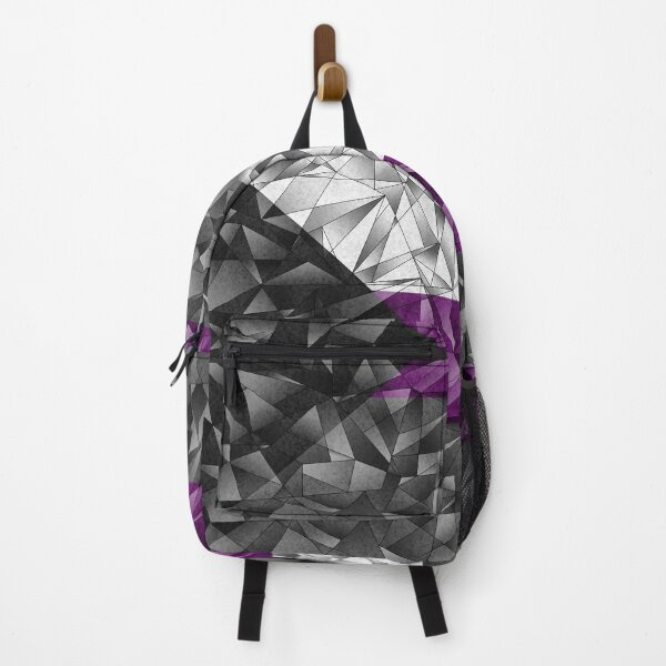 Item preview, Abstract Fractal Triangles Demisexual Pride Flag Pattern designed and sold by LiveLoudGraphic.