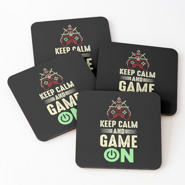 Item preview, Funny Esports Keep Calm And Game On designed and sold by ShirtStar0815.