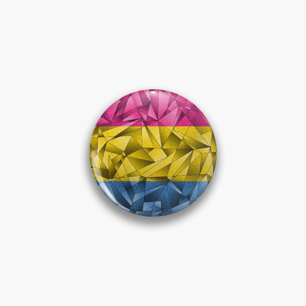 Abstract Pansexual Flag Pin