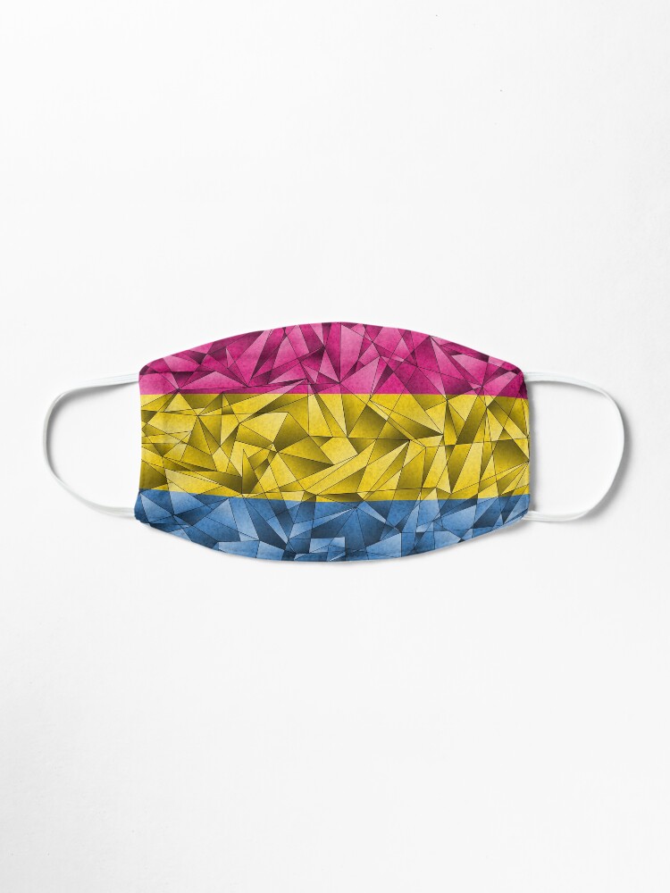 Alternate view of Abstract Pansexual Flag Mask