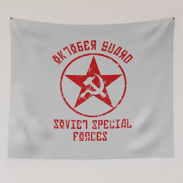 Item preview, Vintage Soviet Special Forces Hammer & Sickle Red Star Retro Russian  designed and sold by TopTeeShop.