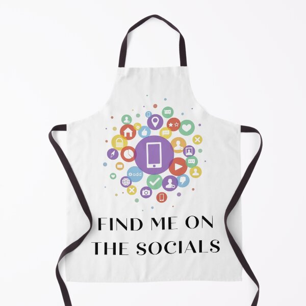Item preview, Find Me On Social Media designed and sold by Marguerite Faure.