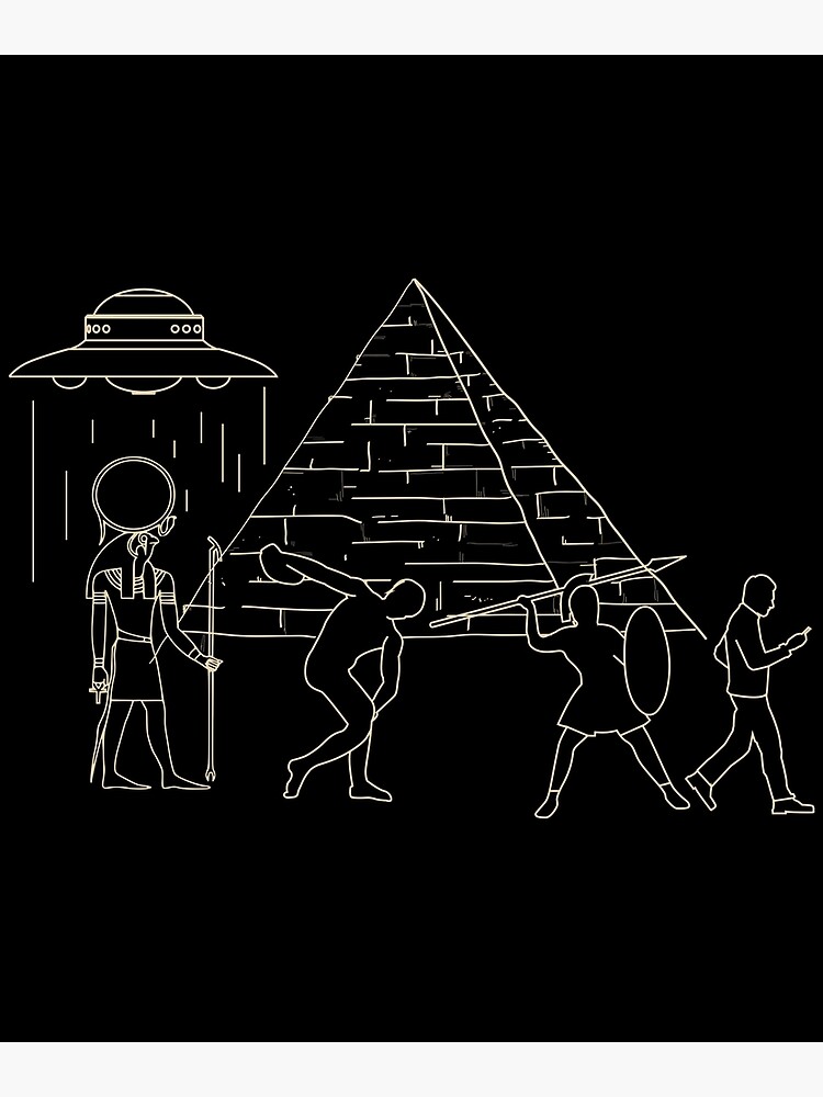 Alien Ufo Egyptian Pyramid True Story Unisex T-Shirt Alien Ufo Egyptian Pyramid True Story Unisex T-Shirt