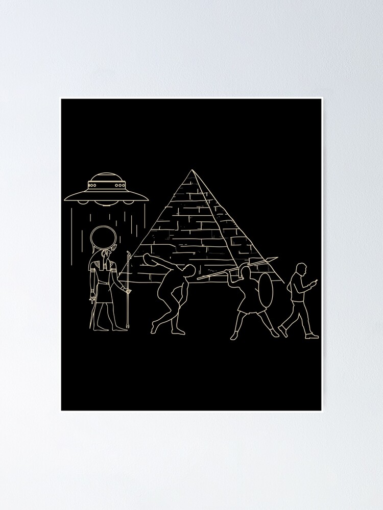 Alien Ufo Egyptian Pyramid True Story Unisex T-Shirt Alien Ufo Egyptian Pyramid True Story Unisex T-Shirt