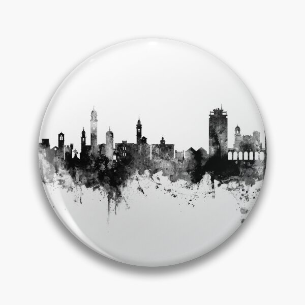 Item preview, Lugano Switzerland Skyline designed and sold by ArtPrints.