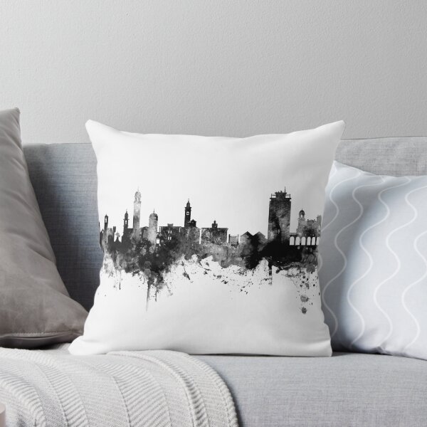 Item preview, Lugano Switzerland Skyline designed and sold by ArtPrints.
