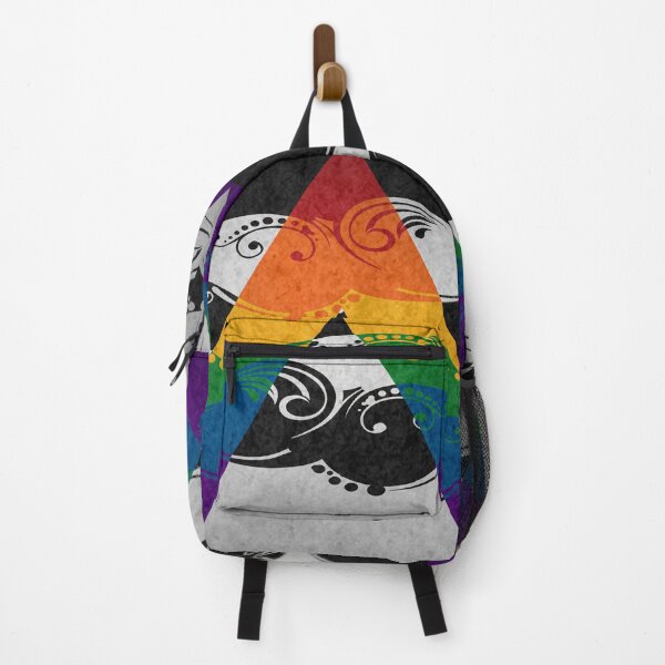 Item preview, Fancy Swooped and Swirled LGBT Ally Pride Flag Background designed and sold by LiveLoudGraphic.