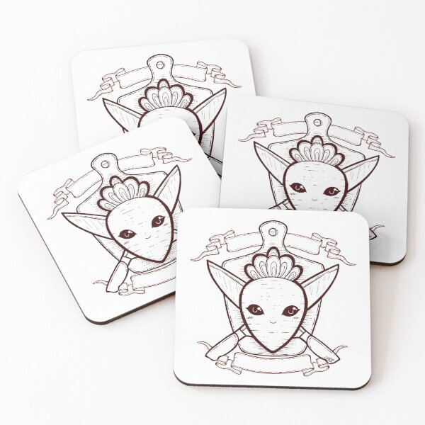 Item preview, Carot and Knife Coat of Arms Illustration designed and sold by ZaryaKiqo.