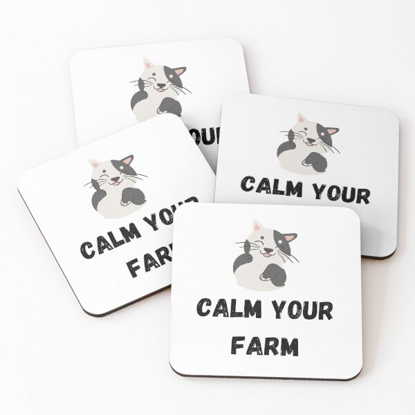 Item preview, Calm Your Farm Kitten designed and sold by Marguerite Faure.