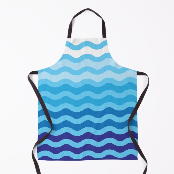 Item preview, Blue Ocean Wave Seafaring Pattern designed and sold by sweeann.