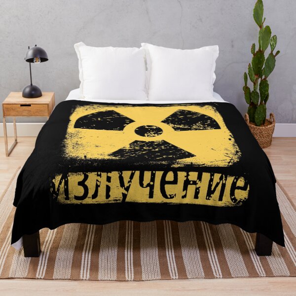 Item preview, Vintage Soviet Radioactive Symbol Retro Russian  designed and sold by TopTeeShop.