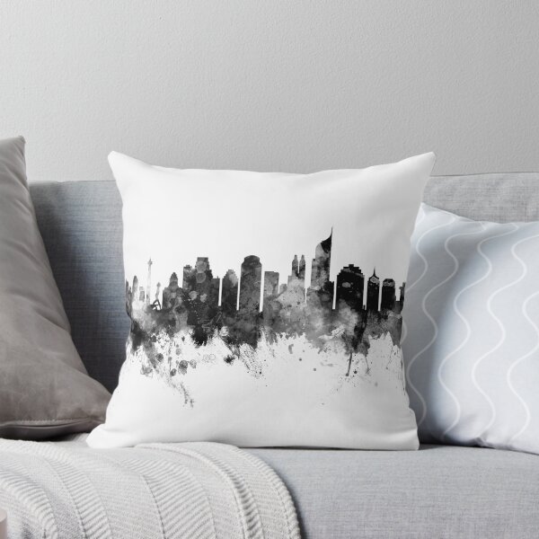 Item preview, Jakarta Skyline Indonesia designed and sold by ArtPrints.