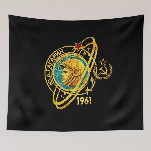 Item preview, Soviet Space Program Yuri Gagarin 1961 Russian USSR CCCP designed and sold by TopTeeShop.
