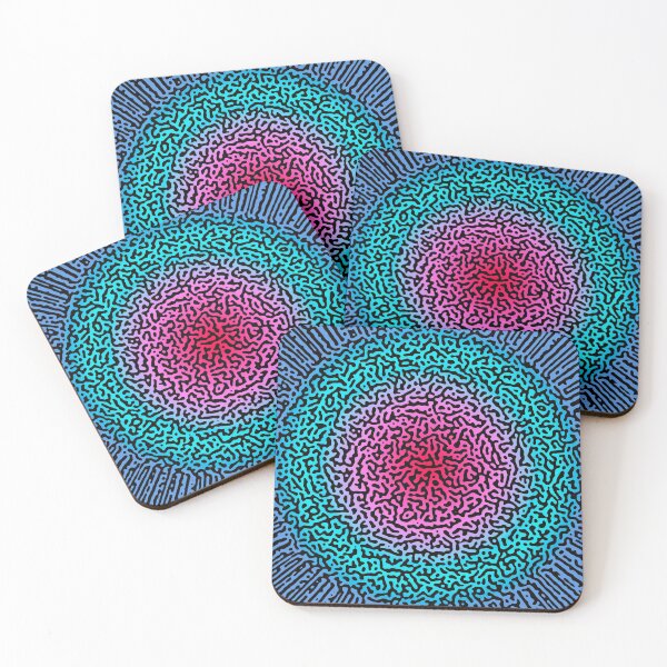 Item preview, Heart Beating in Ice - Turing Pattern designed and sold by AmeliLure.
