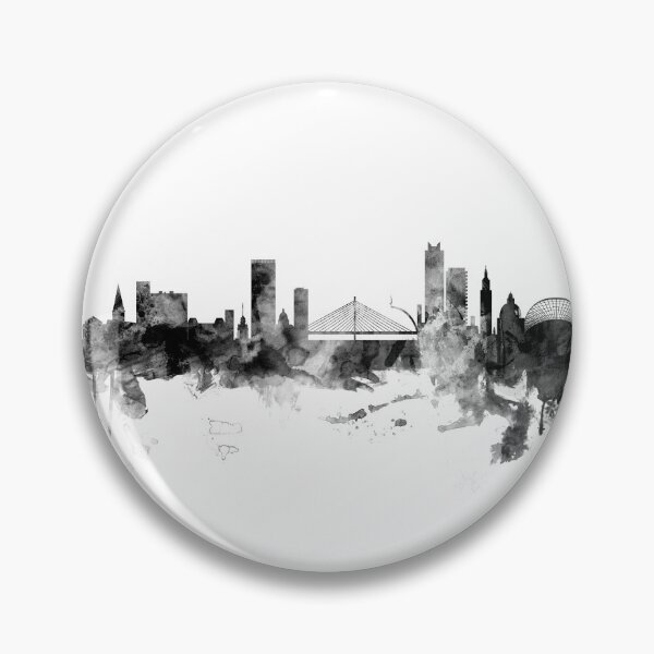 Item preview, Liege Belgium Skyline designed and sold by ArtPrints.