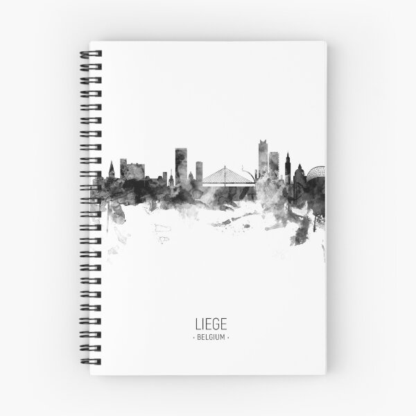 Item preview, Liege Belgium Skyline designed and sold by ArtPrints.
