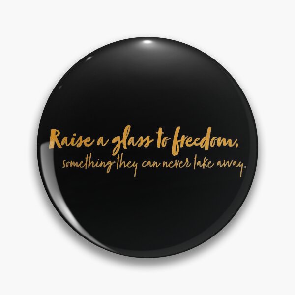 Item preview, Raise a glass to freedom designed and sold by dariastaciwa.