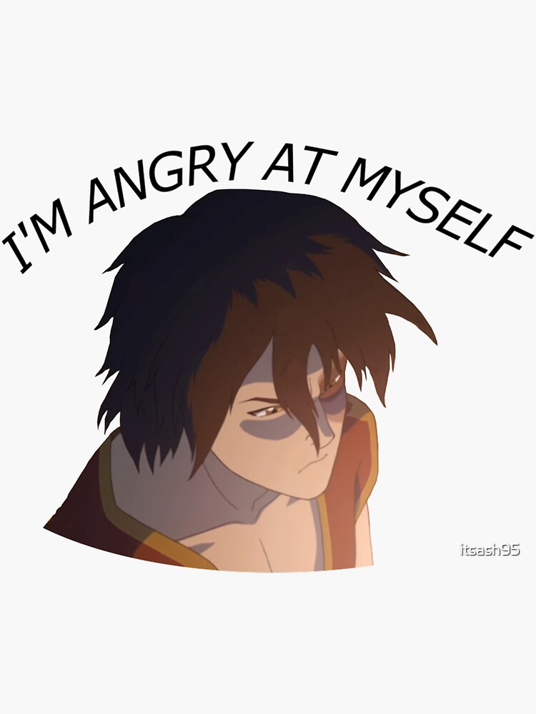 i-m-angry-at-myself-sticker-by-itsash95-redbubble