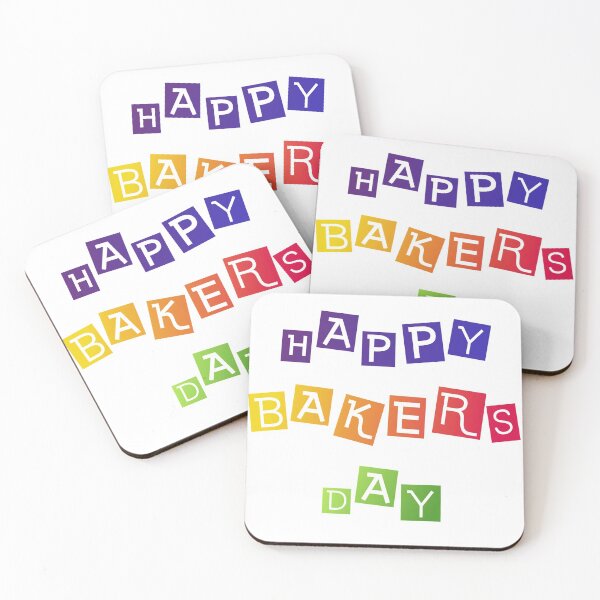 Item preview, Happy Bakers Day Awesome Text Designs designed and sold by Aldrin Capco.